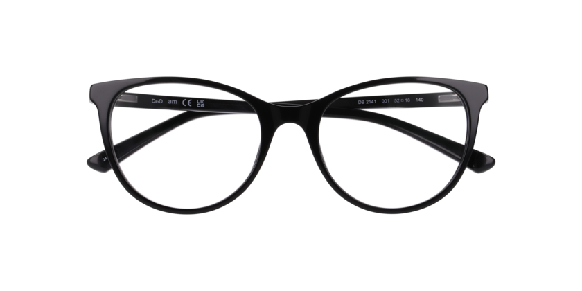 Anteojos Ópticos Dbyd DB2141 Black Negro Mujer-4