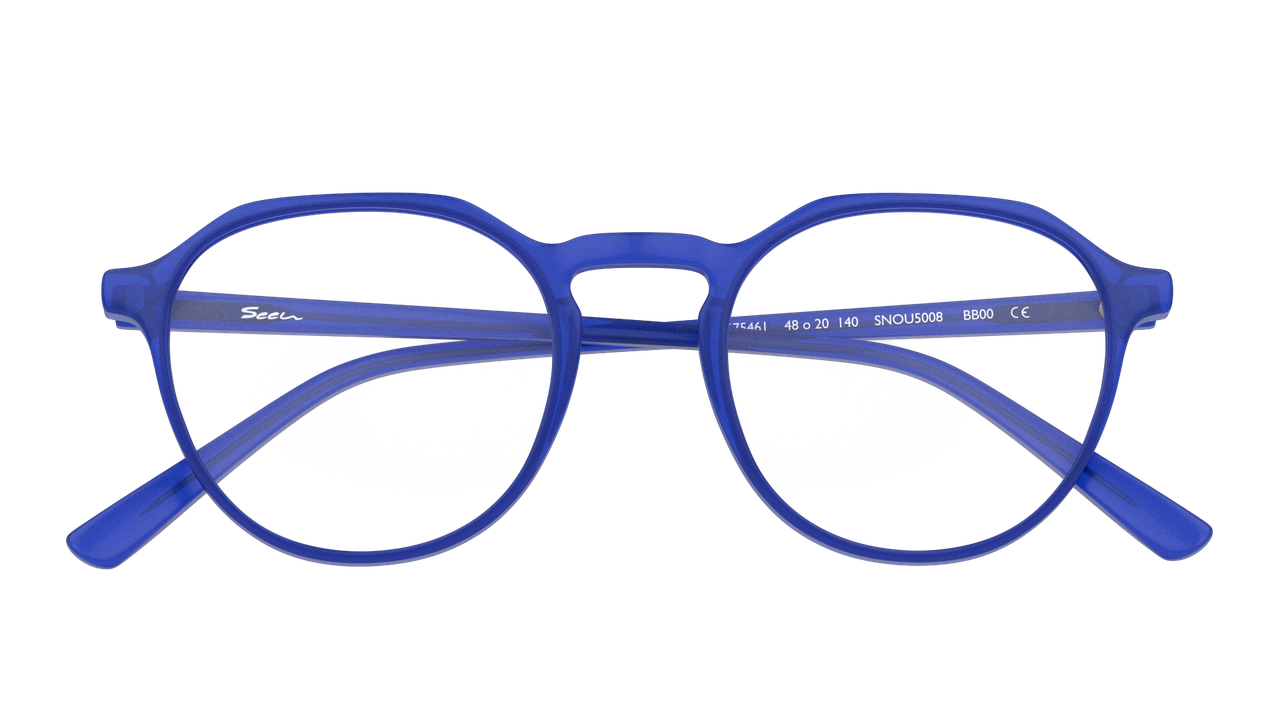 Anteojos Ópticos Seen NE3001 Snou5008 Azul Hombre-5