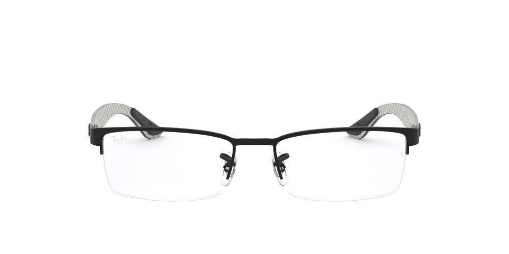 Lentes Ópticos Ray-Ban RX8412 Negro Unisex-1