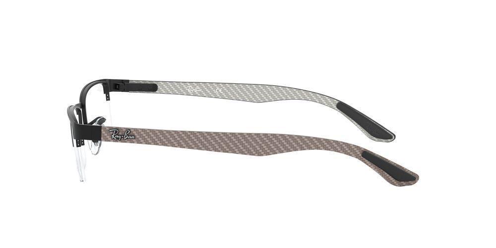 Lentes Ópticos Ray-Ban RX8412 Negro Unisex-2