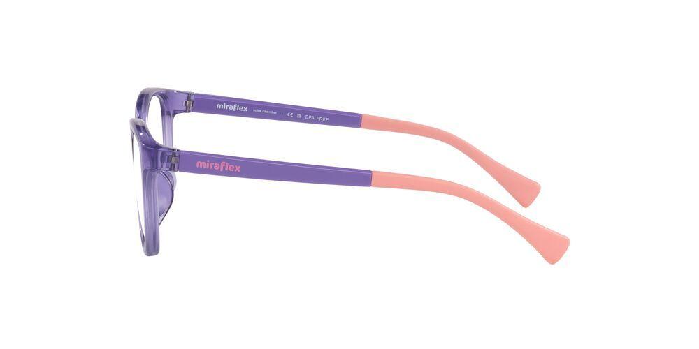 Anteojos Ópticos Miraflex 0MF4034 Translucent Lilac Mujer-2