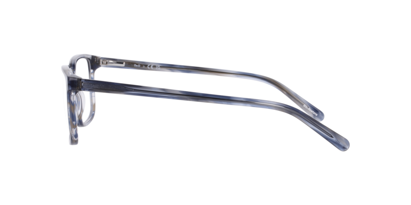 Anteojos Ópticos Dbyd DB2145 Translucent Blue Stripes Azul Hombre-2