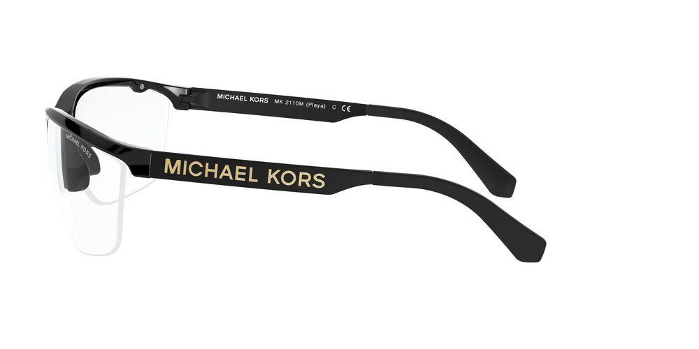 Anteojos De Sol Michael Kors MK2110M Playa Negro Mujer-2