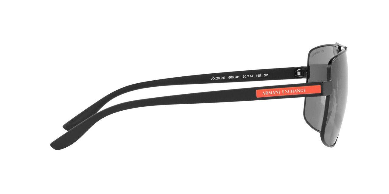 Lentes De Sol Armani Exchange AX2037S  Negro Hombre-5