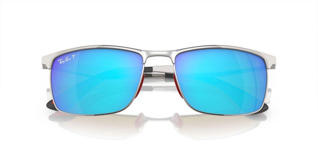 Lentes De Sol Ray-Ban 0RB3726M  Plateado Unisex-4