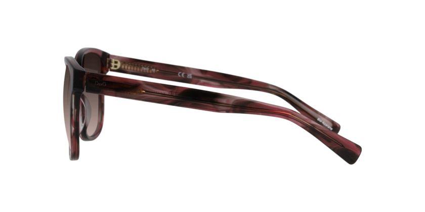 Anteojos De Sol Dbyd DB4006 Dbsf5000 Purple Gradient Brown Purpura Unisex-2