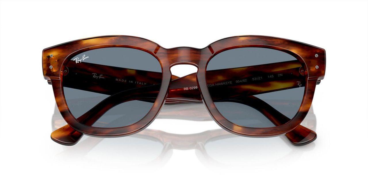 Lentes De Sol Ray-Ban 0RB0298S Mega Hawkeye Havana Unisex-4