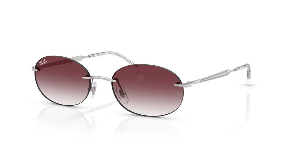 Anteojos De Sol Ray-Ban RB3767 Silver Clear Gradient Dark Violet Plateado Unisex-1