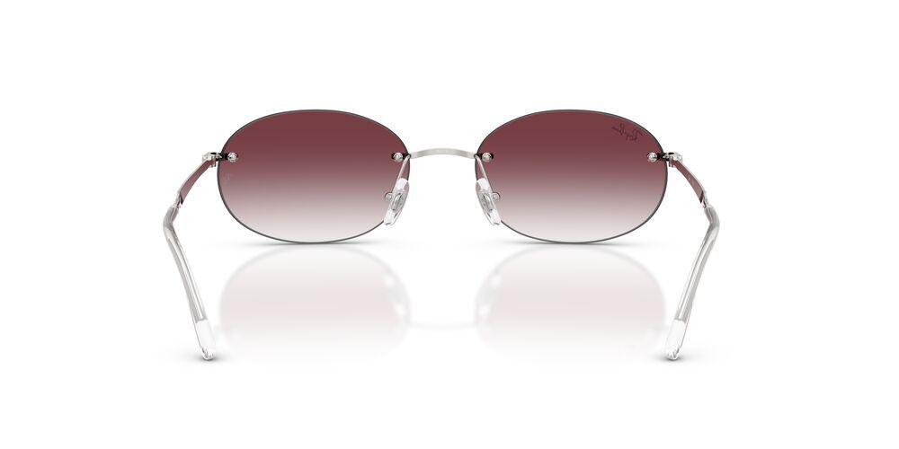 Anteojos De Sol Ray-Ban RB3767 Silver Clear Gradient Dark Violet Plateado Unisex-3
