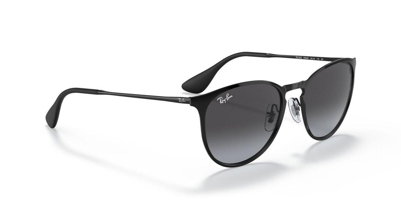 Anteojos De Sol Ray-Ban RB3539 Erika Metal Negro Mujer-0