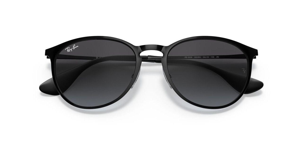 Anteojos De Sol Ray-Ban RB3539 Erika Metal Negro Mujer-2