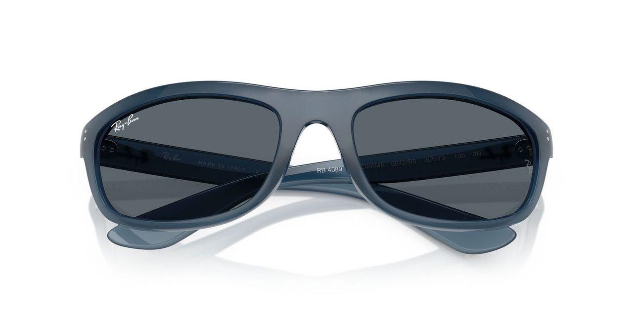 Anteojos De Sol Ray-Ban RB4089 Balorama Azul Hombre-4