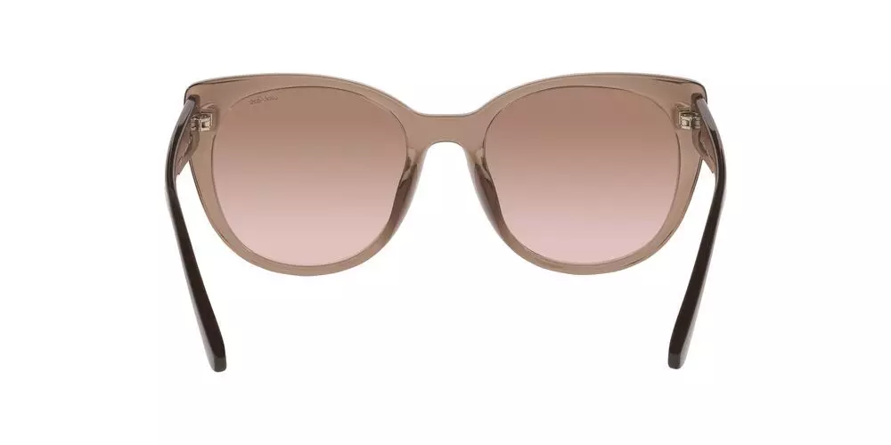 Anteojos De Sol Jack Pacific 0JK1047U Translucent Caramel Pink Gradient Brown Mujer-3