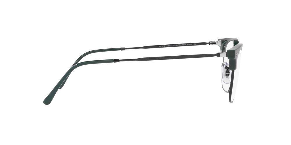 Lentes Ópticos Ray-Ban New Clubmaster RX7216 Negro Unisex-3