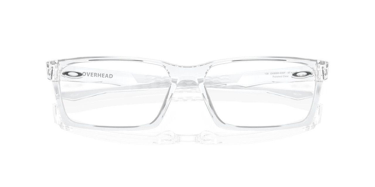Anteojos Ópticos Oakley OX8060 Overhead Blanco Hombre-4