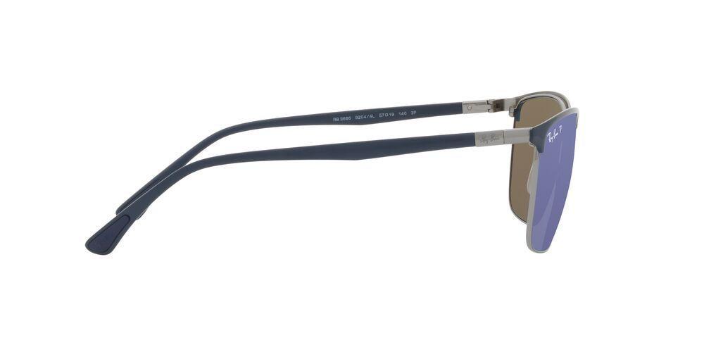 Lentes de Sol Ray-Ban  RB3686 Azul-3