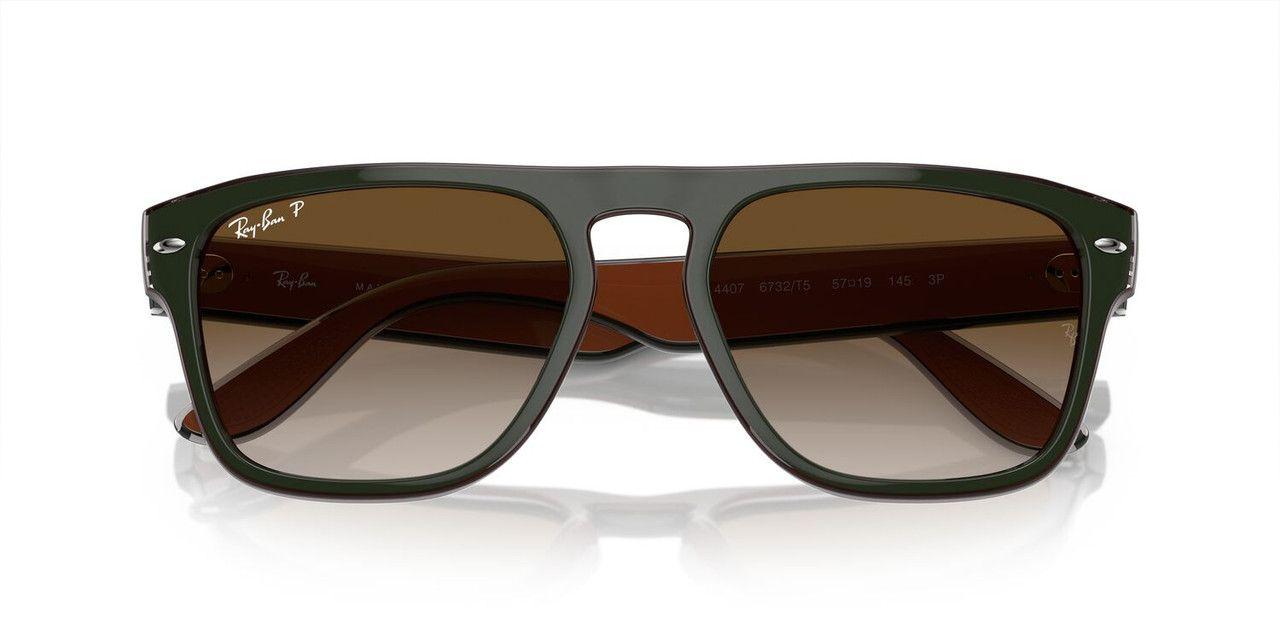 Lentes De Sol Ray-Ban 0RB4407  Verde Unisex-4