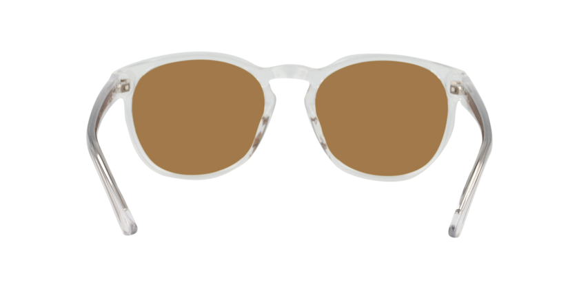 Anteojos De Sol Seen NE6077 Transparent Crystal Clear Brown Mirror Gold Trasparente Hombre-3