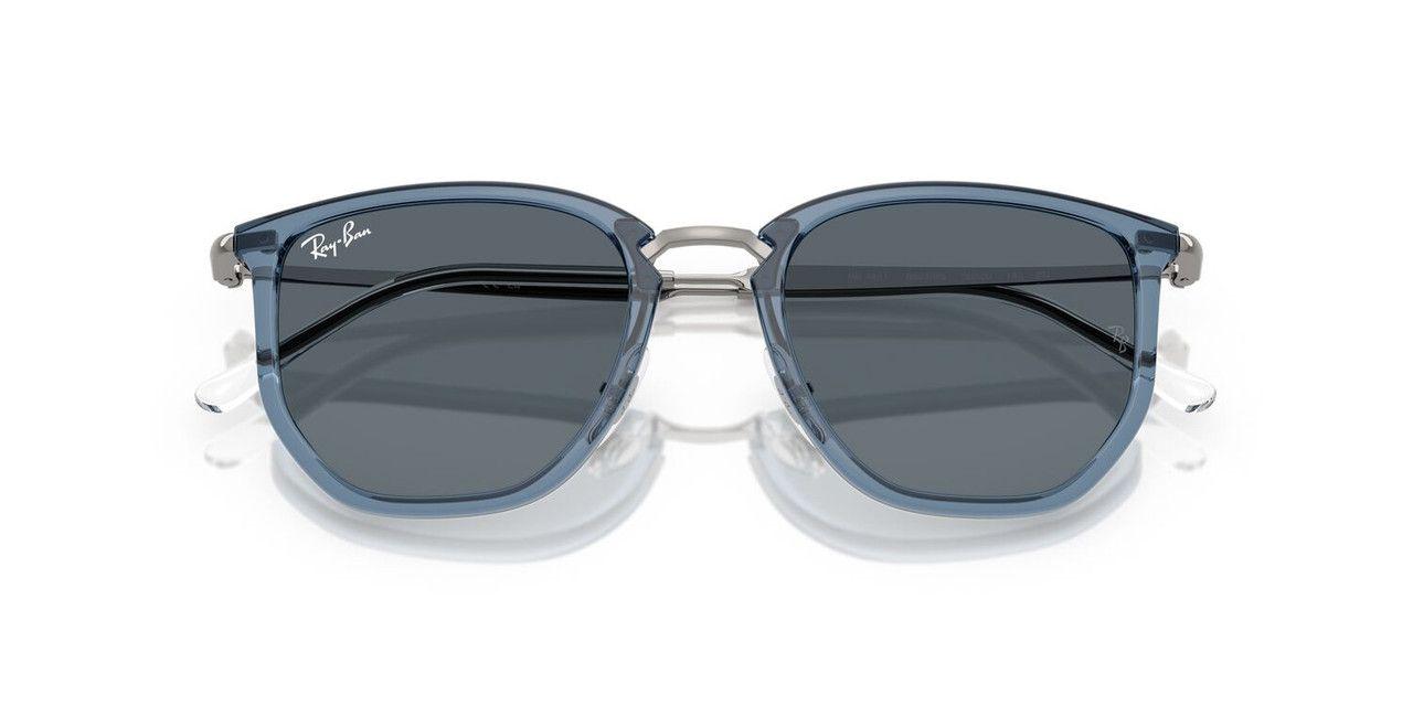Anteojos De Sol Ray-Ban RB4451  Azul Unisex-4