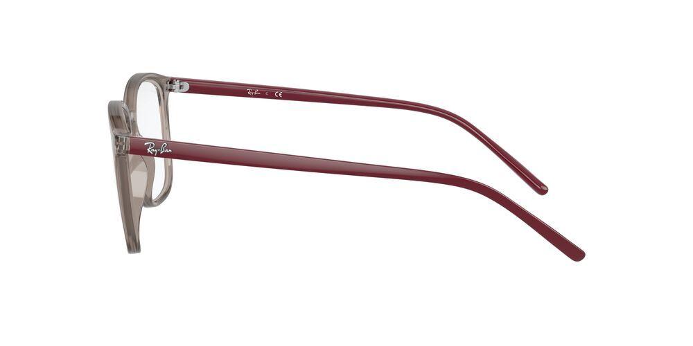 Lentes Ópticos Ray-Ban RX7185 Gris Unisex-2
