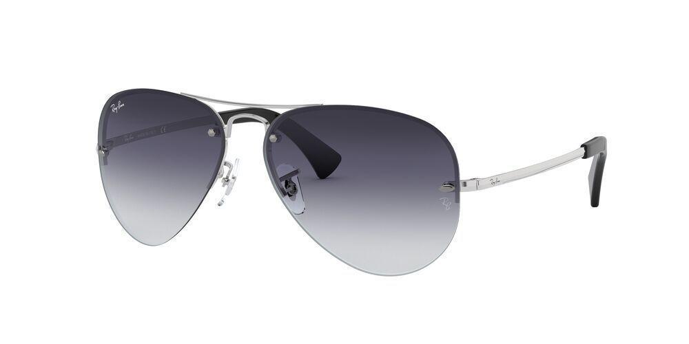 Lentes De Sol Ray-Ban RB3449 Plateado Hombre-0