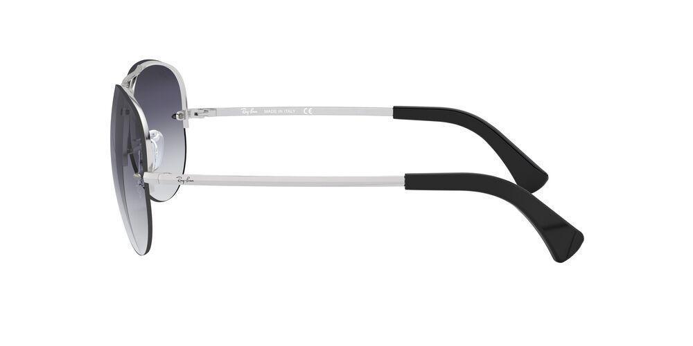 Lentes De Sol Ray-Ban RB3449 Plateado Hombre-2
