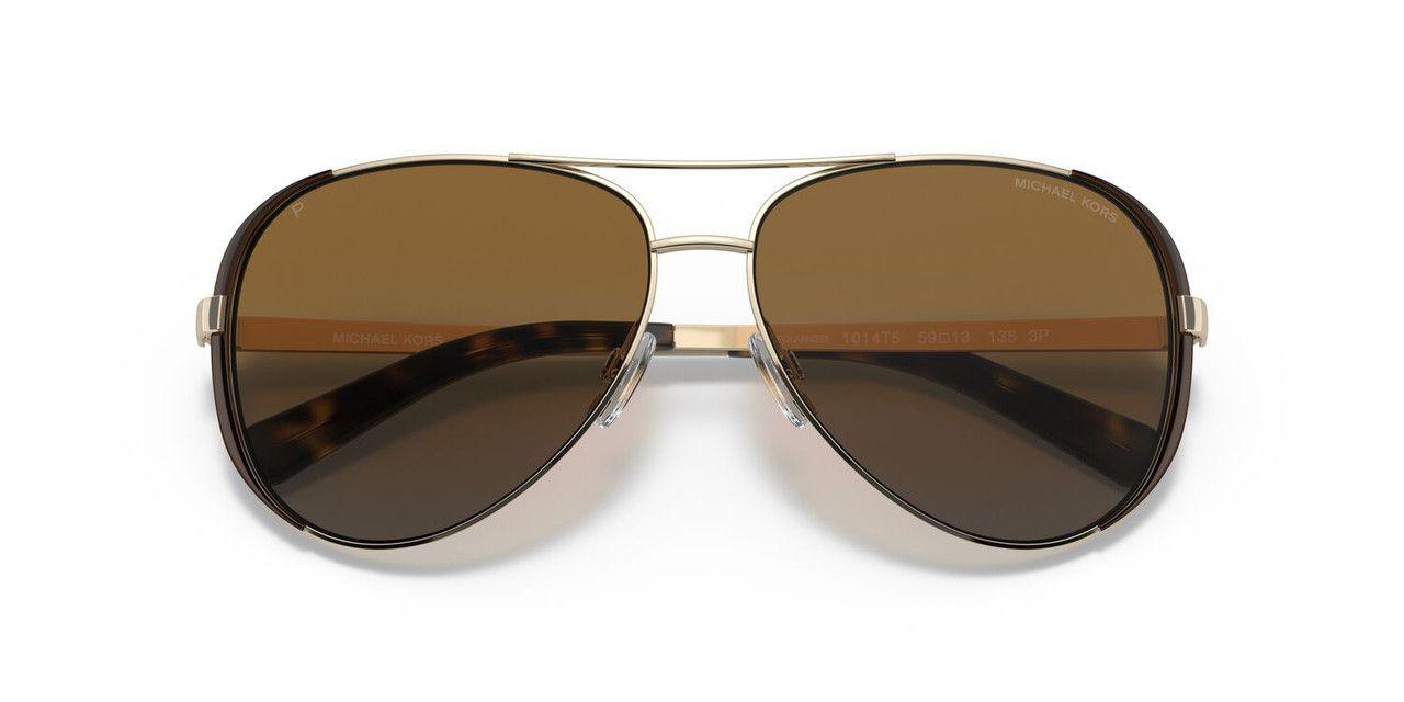 Lentes De Sol Michael Kors 0MK5004 Chelsea Dorado Mujer-1