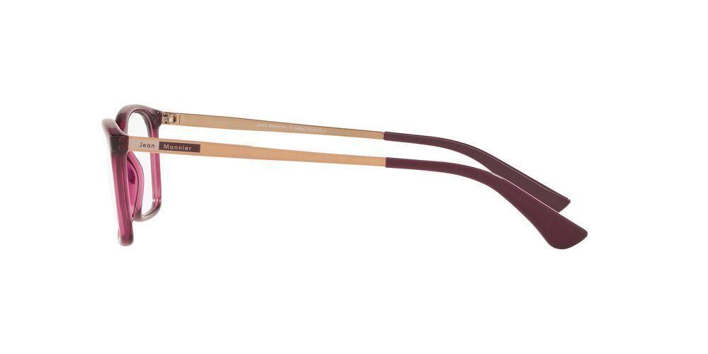 Lentes Ópticos Jean Monnier J83193 Burdeo Mujer-2