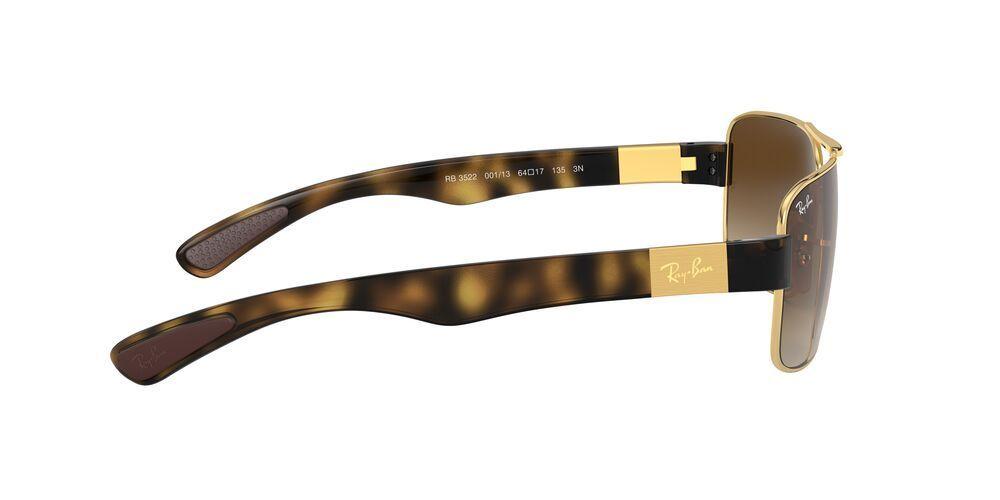 Lentes de Sol Ray-Ban  RB3522 Dorado-3