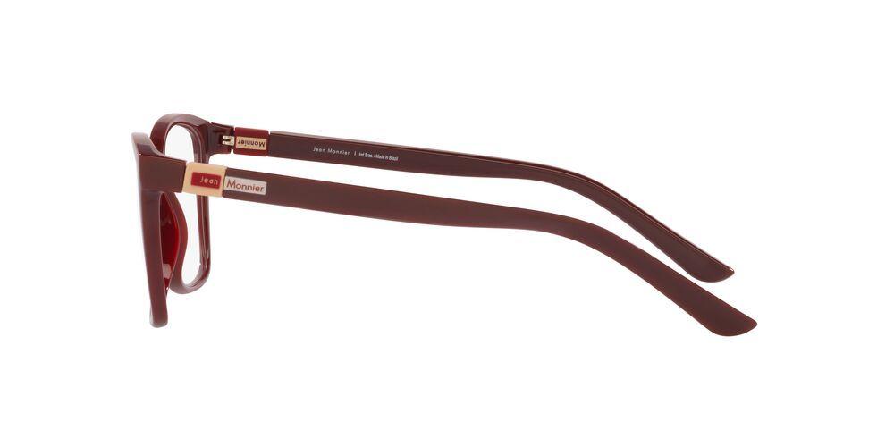 Lentes Ópticos Jean Monnier  J83230 Burdeo Mujer-2