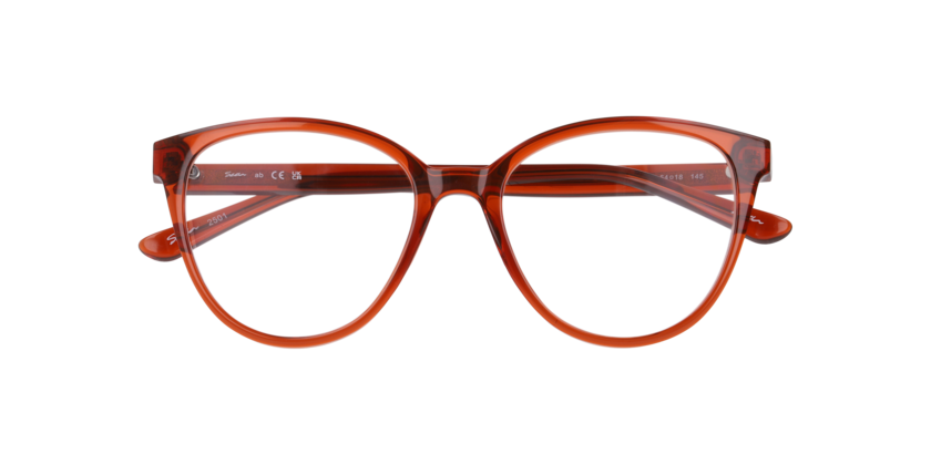 Anteojos Ópticos Seen NE3081 Translucent Orange Naranjo Mujer-4