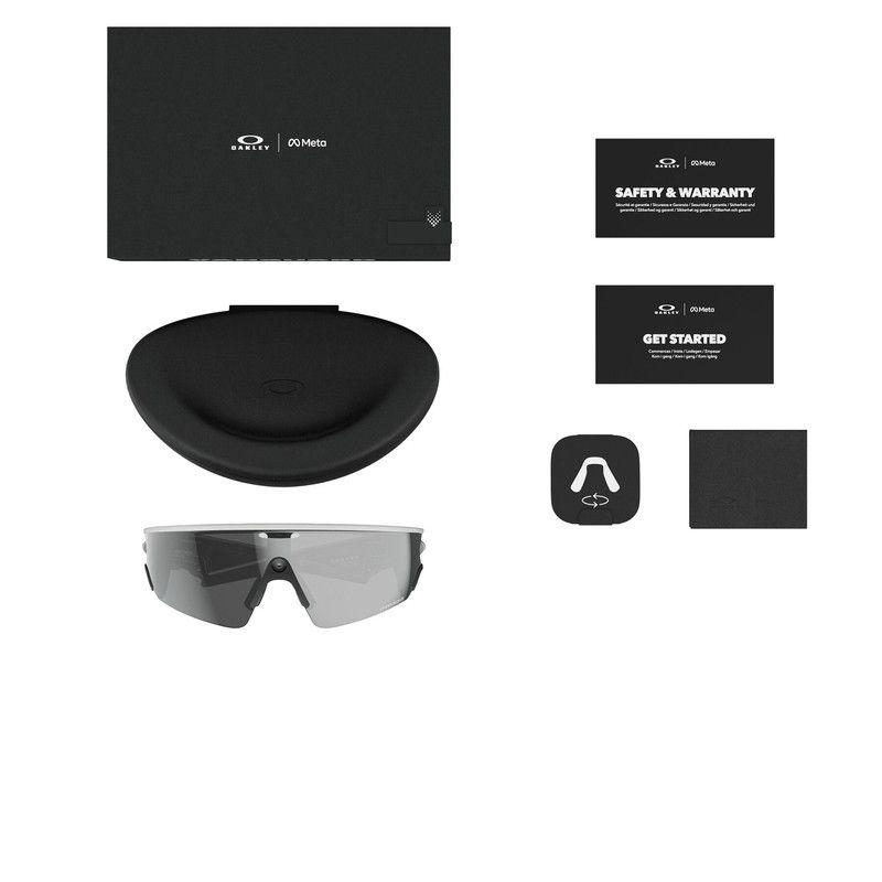 Anteojos con IA Oakley Vanguard 0OW8001 Blanco Unisex-5