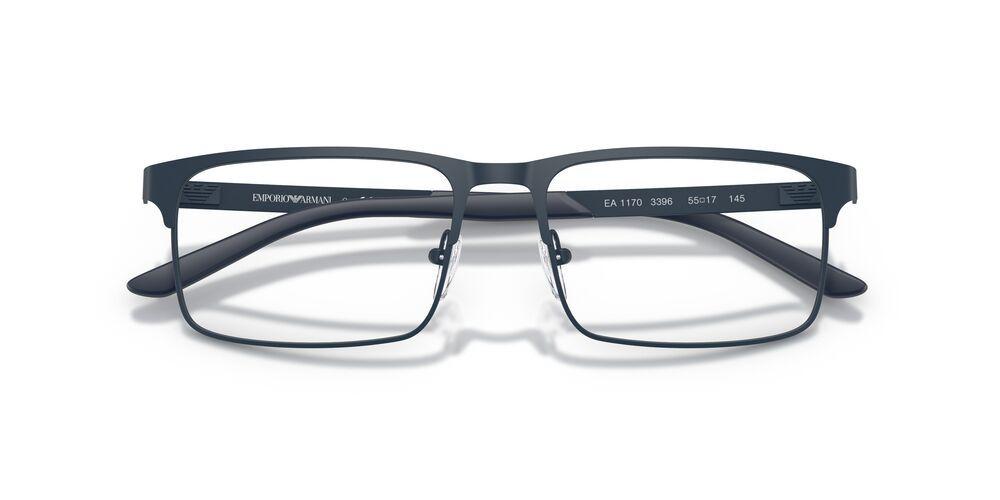 Anteojos Ópticos Emporio Armani EA1170 Matte Blue Azul Hombre-4