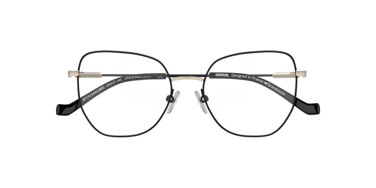 Anteojos Ópticos Unofficial UO1063 Unof0400 Negro Mujer-5