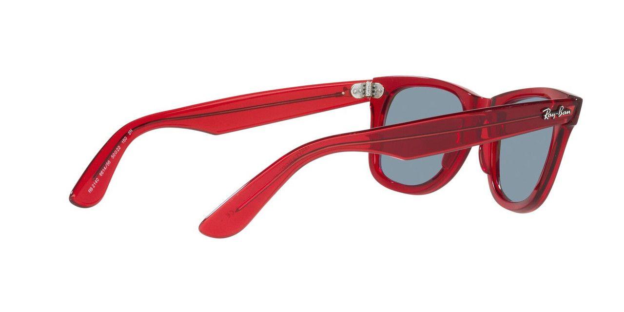 Lentes de Sol Ray-Ban Wayfarer RB2140 Rojo-7