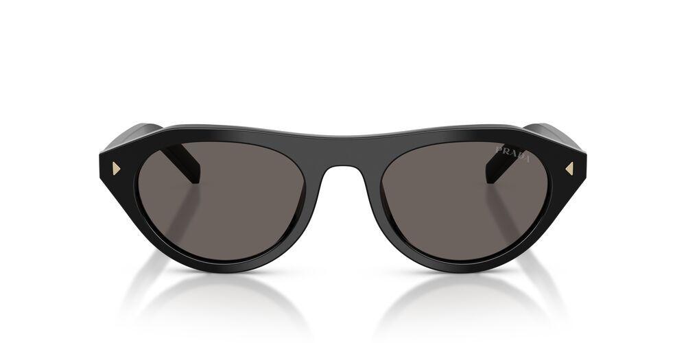 Lentes De Sol Prada Black Dark Grey PR B15S Negro Mujer-0