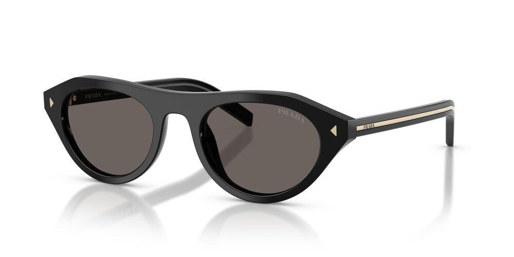 Lentes De Sol Prada Black Dark Grey PR B15S Negro Mujer-1