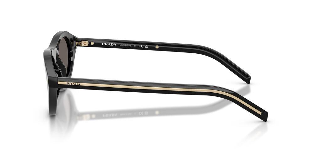 Lentes De Sol Prada Black Dark Grey PR B15S Negro Mujer-2