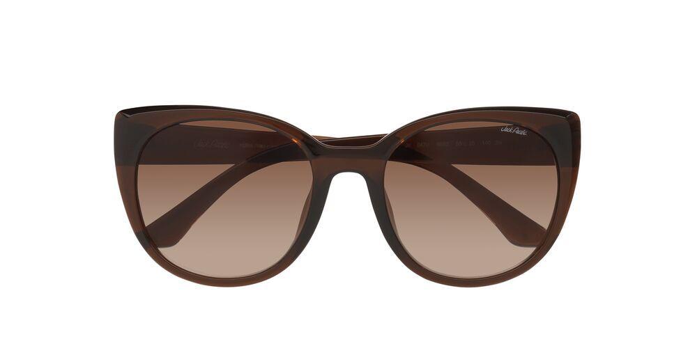 Anteojos De Sol Jack Pacific 0JK1047U Translucent Dark Brown Brown Gradient Dark Brown Mujer-4