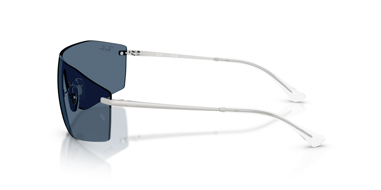 Anteojos De Sol Ray-Ban 0RB3781 Silver Dark Blue Unisex-2