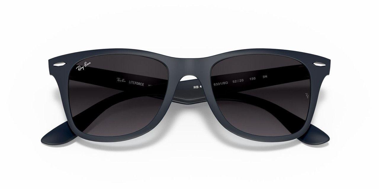 Lentes de Sol Ray-Ban Wayfarer Liteforce RB4195 Azul-2