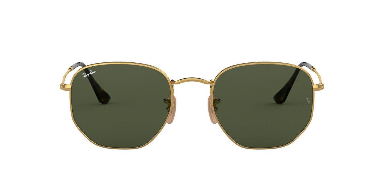 Lentes De Sol Ray-Ban RB3548N Hexagonal Dorado Unisex-0