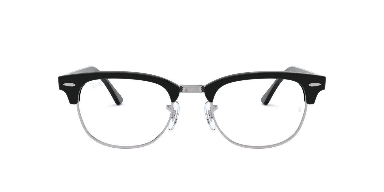 Lentes Ópticos Ray-Ban RX5154 Negro Unisex-0