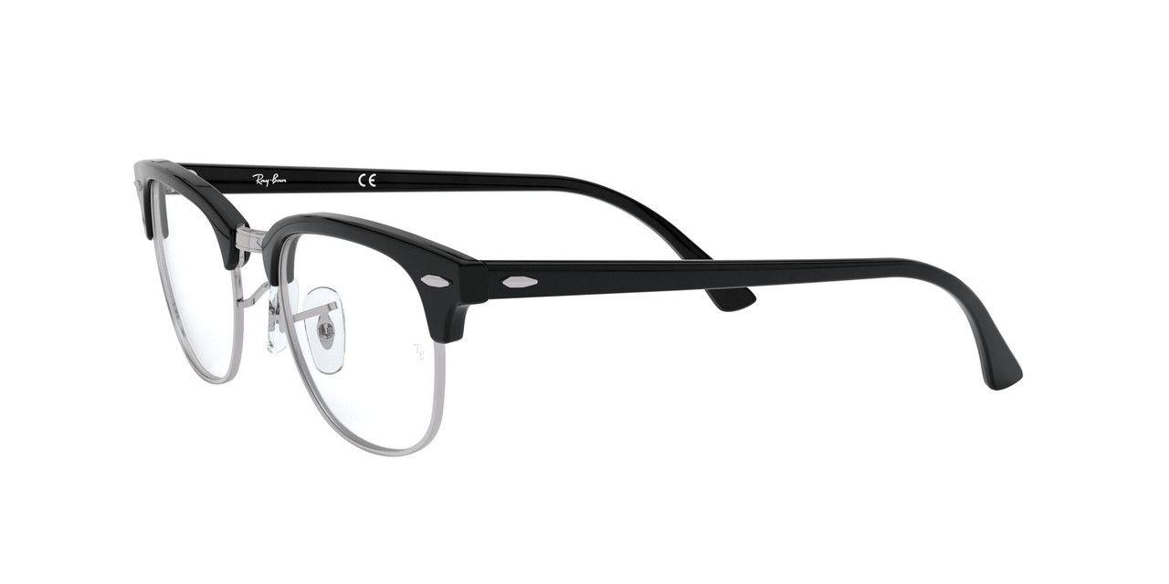 Lentes Ópticos Ray-Ban RX5154 Negro Unisex-2