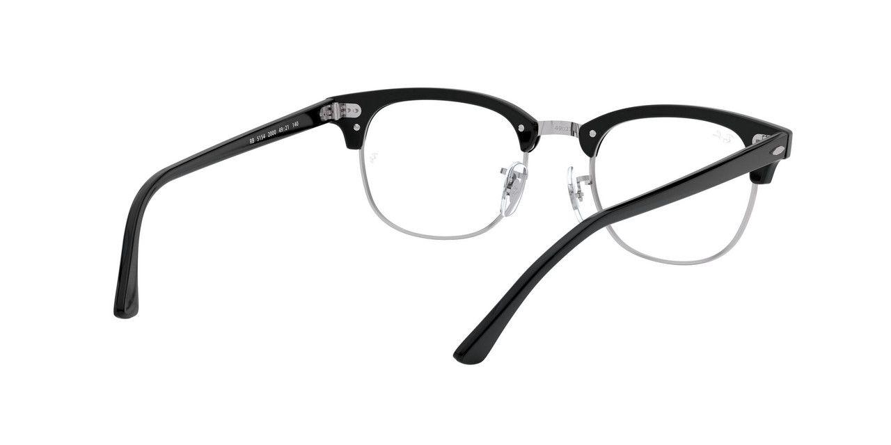 Lentes Ópticos Ray-Ban RX5154 Negro Unisex-7