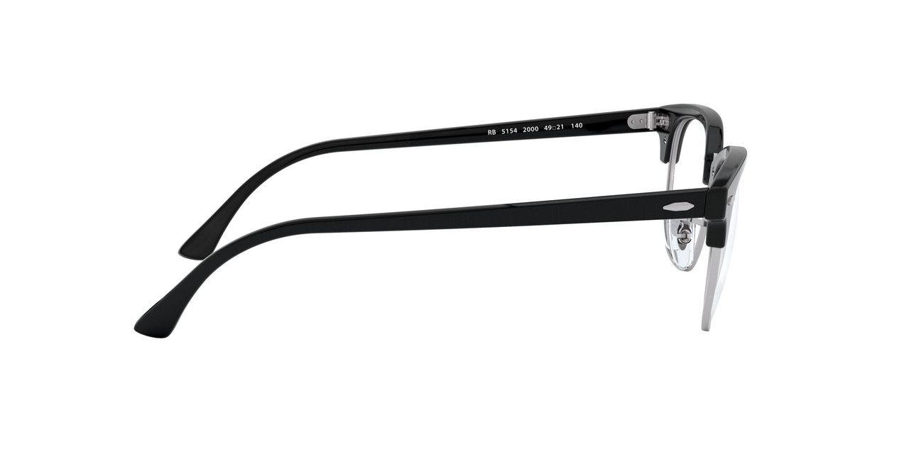 Lentes Ópticos Ray-Ban RX5154 Negro Unisex-9