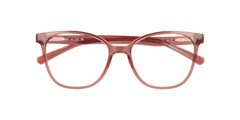 Anteojos Ópticos Unofficial UO3059 Transparent Dusty Pink rosado Mujer-5
