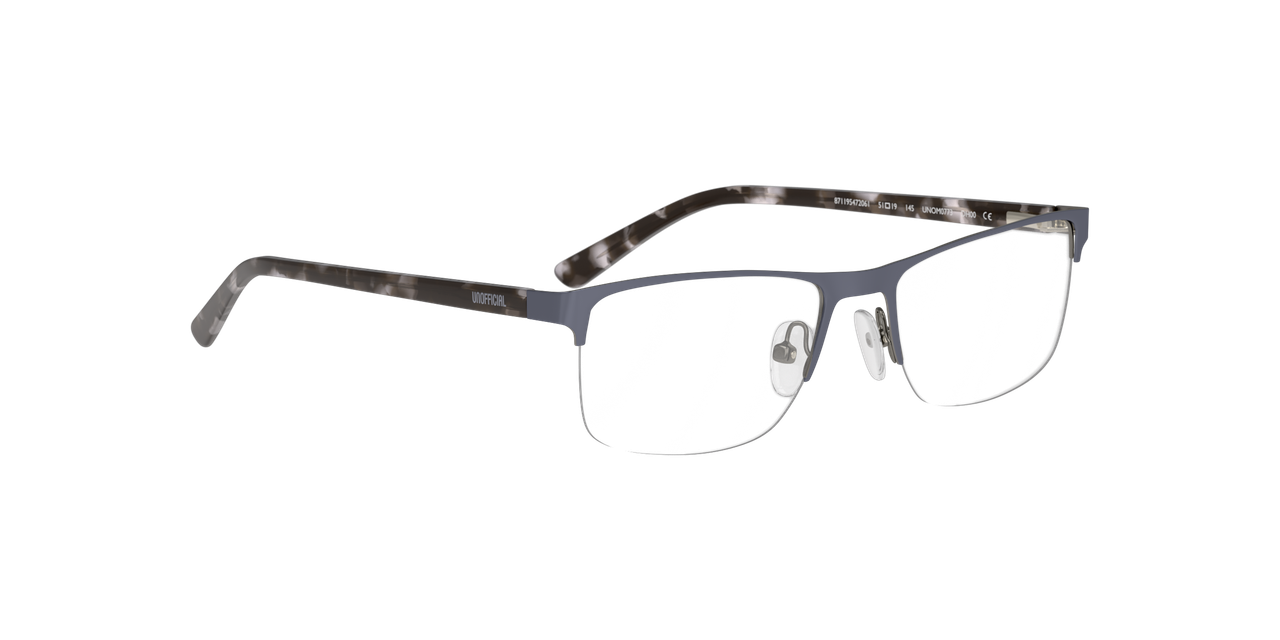 Anteojos Ópticos Unofficial UO1068 Unom0183 Gris Hombre-2