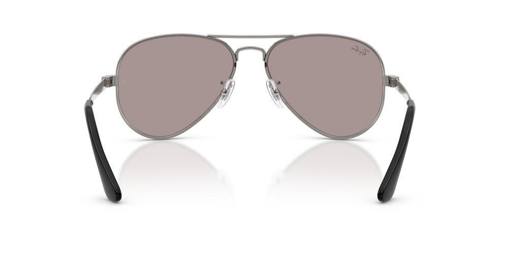 Anteojos De Sol Ray-Ban Aviator Max Gunmetal Violet 0RB3925 Gris Unisex-3