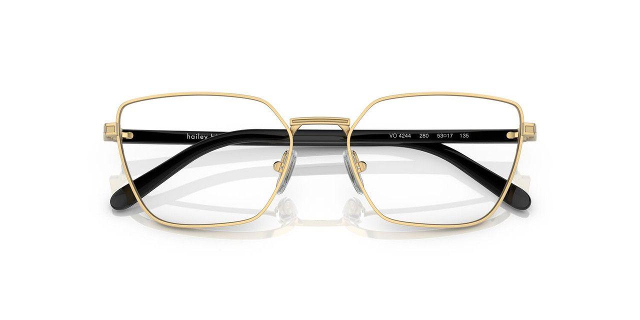 Lentes Ópticos Vogue VO4244  Dorado Mujer-4